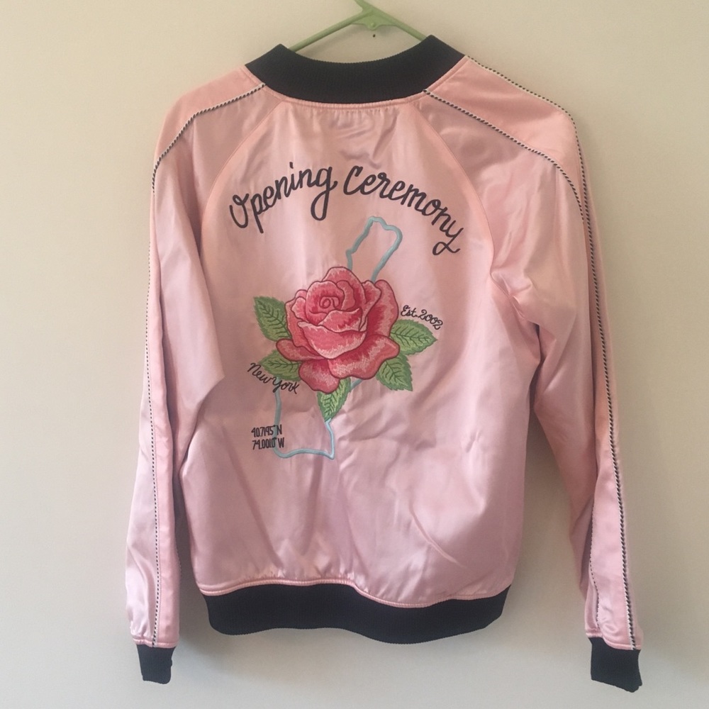 OC reversible silk varsity jacket - Picture 5 of 8